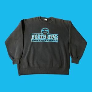 Vintage made in usa gopher sport north star steel company sweatshirt